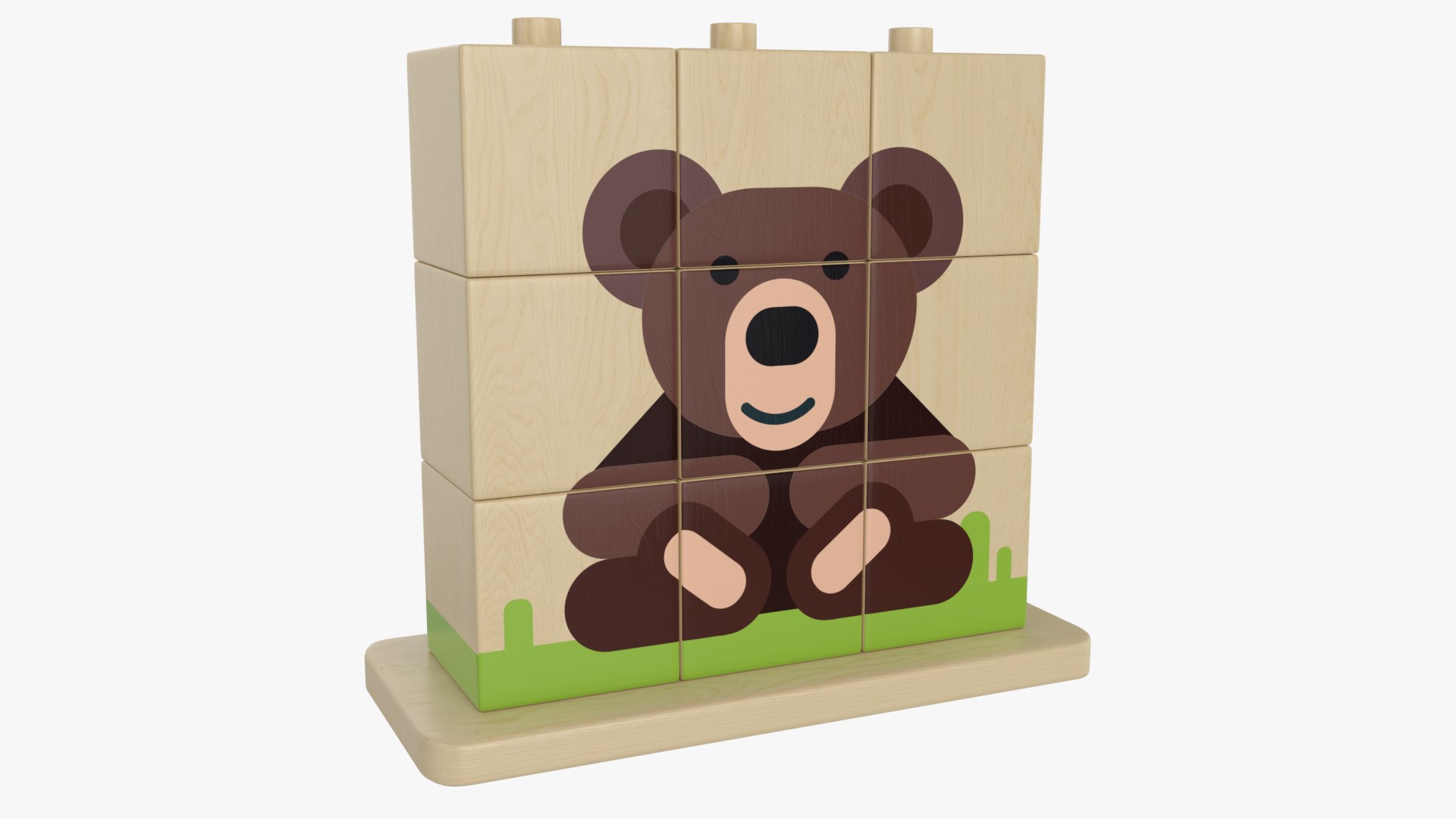 3D Stacking Block Puzzle Toy - TurboSquid 1815179