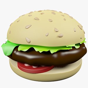 max cartoon hamburger
