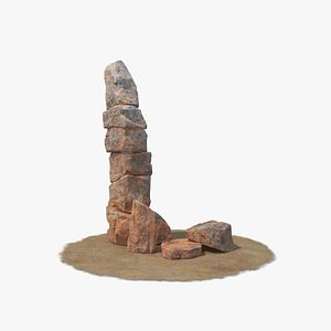 Rock V68 3D model