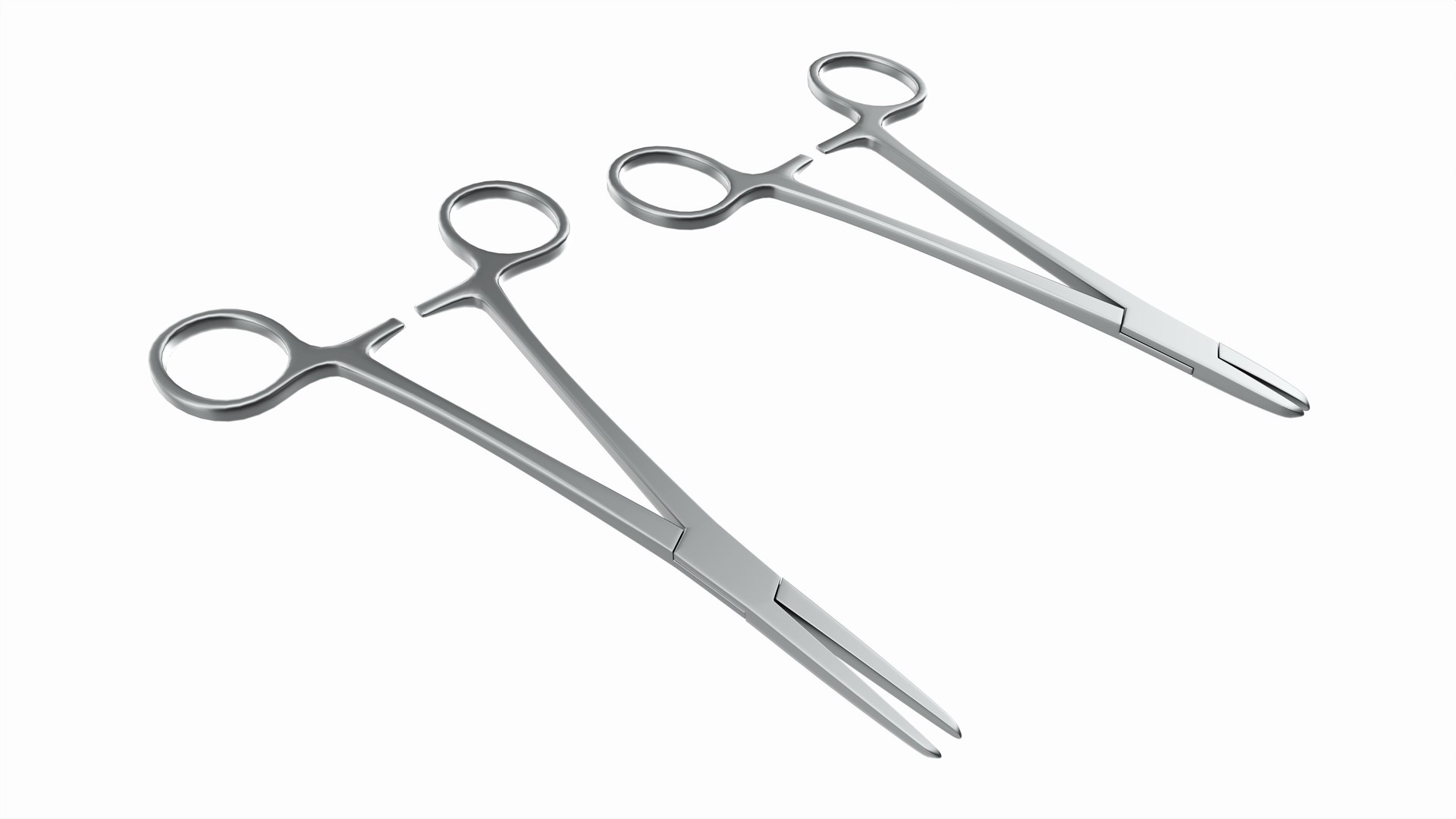 Needle Holder Surgical Instrument Set Model - TurboSquid 2224862