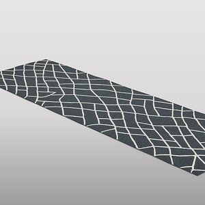 3D Contemporary Geometric Rug