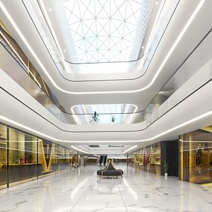 Futuristic Shopping Center 03