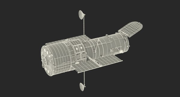 허블 우주 망원경 3D 모델 - TurboSquid 1143468