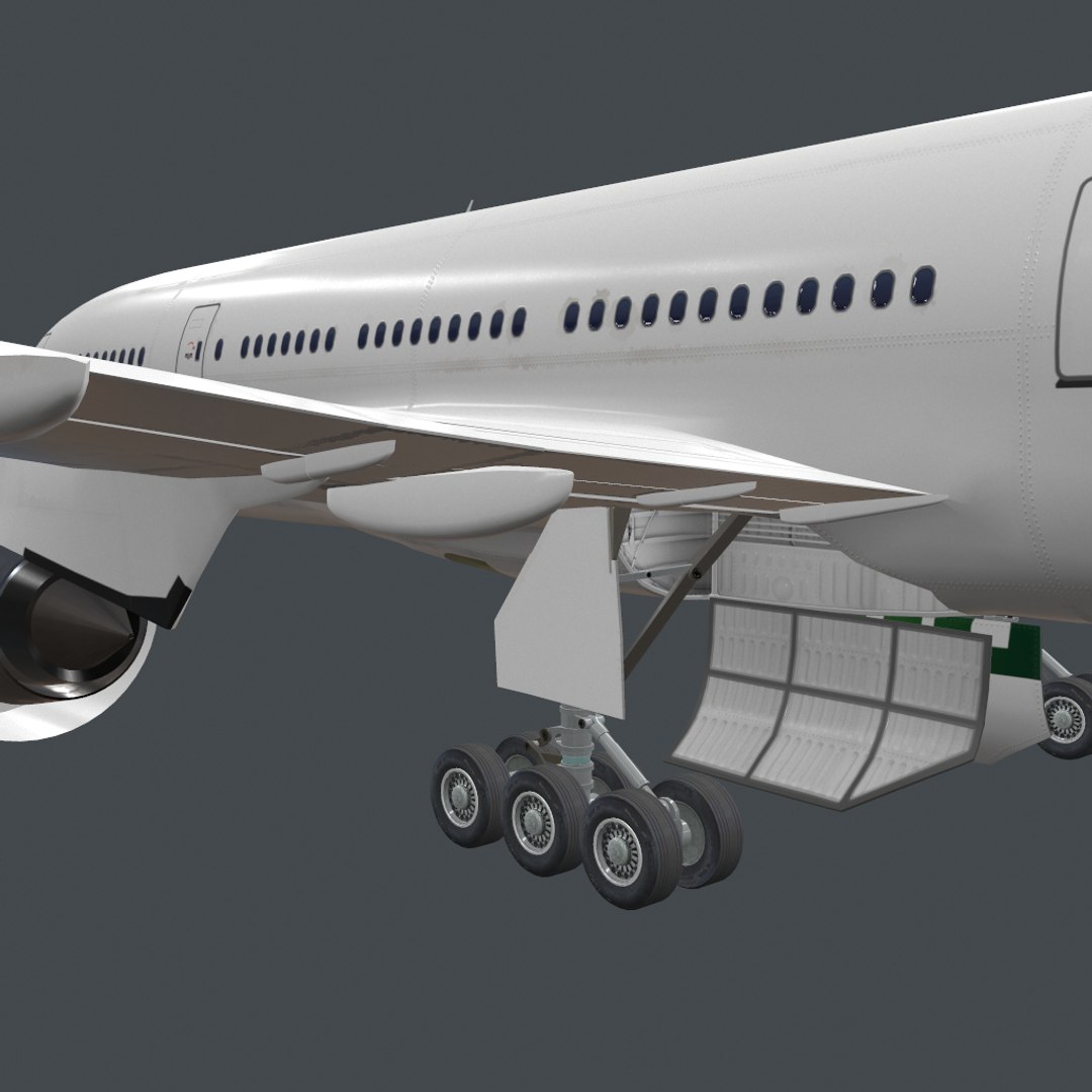 3D Model Real-time B772 Pbr - TurboSquid 1405005