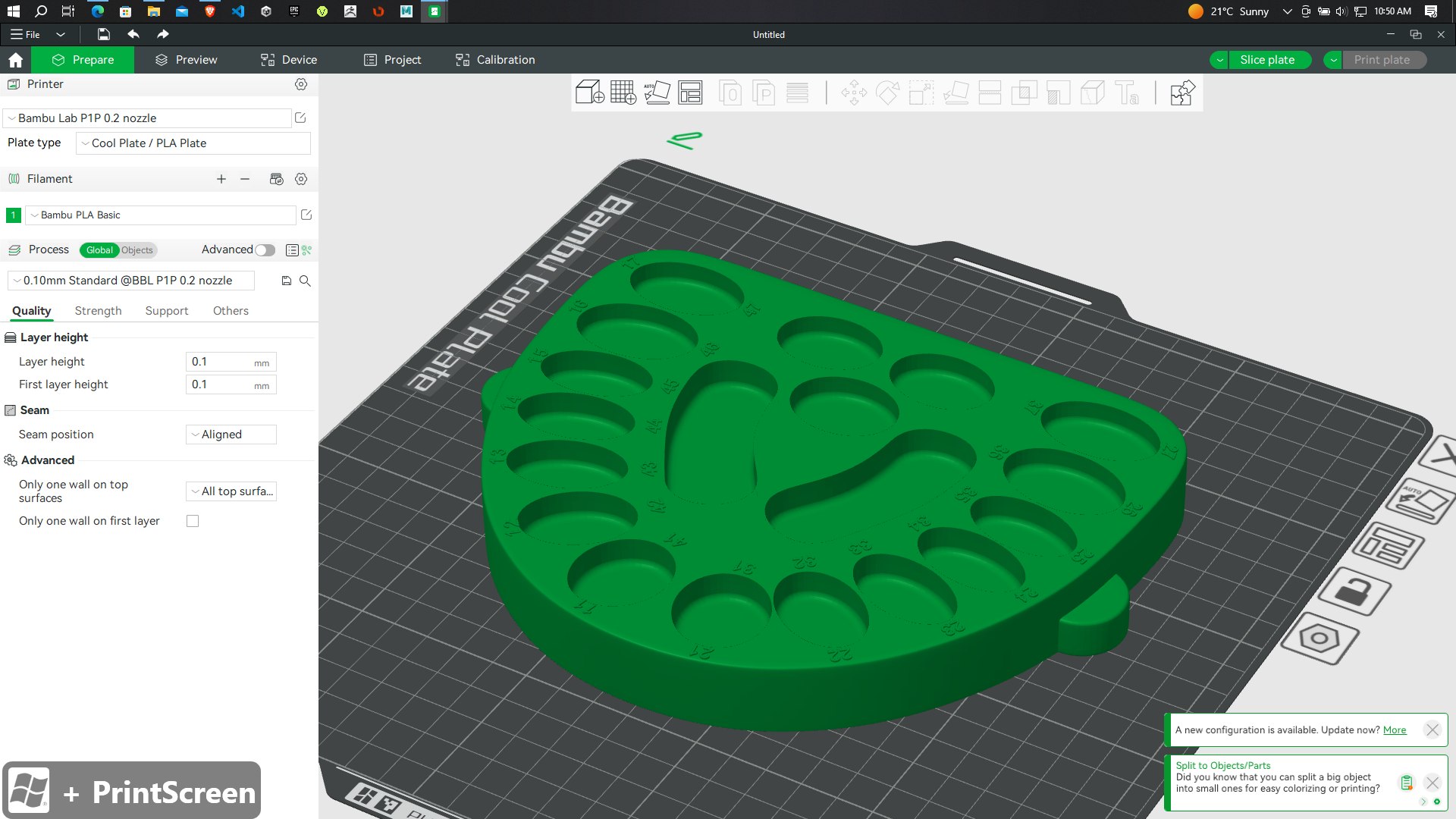 Laminate Butler Printing Ready 3D Model STL Files In 3 Version 3D Print ...