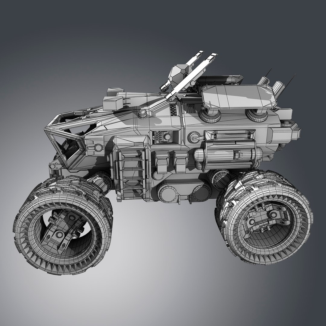 Exoplanet rover 3D model - TurboSquid 1346914
