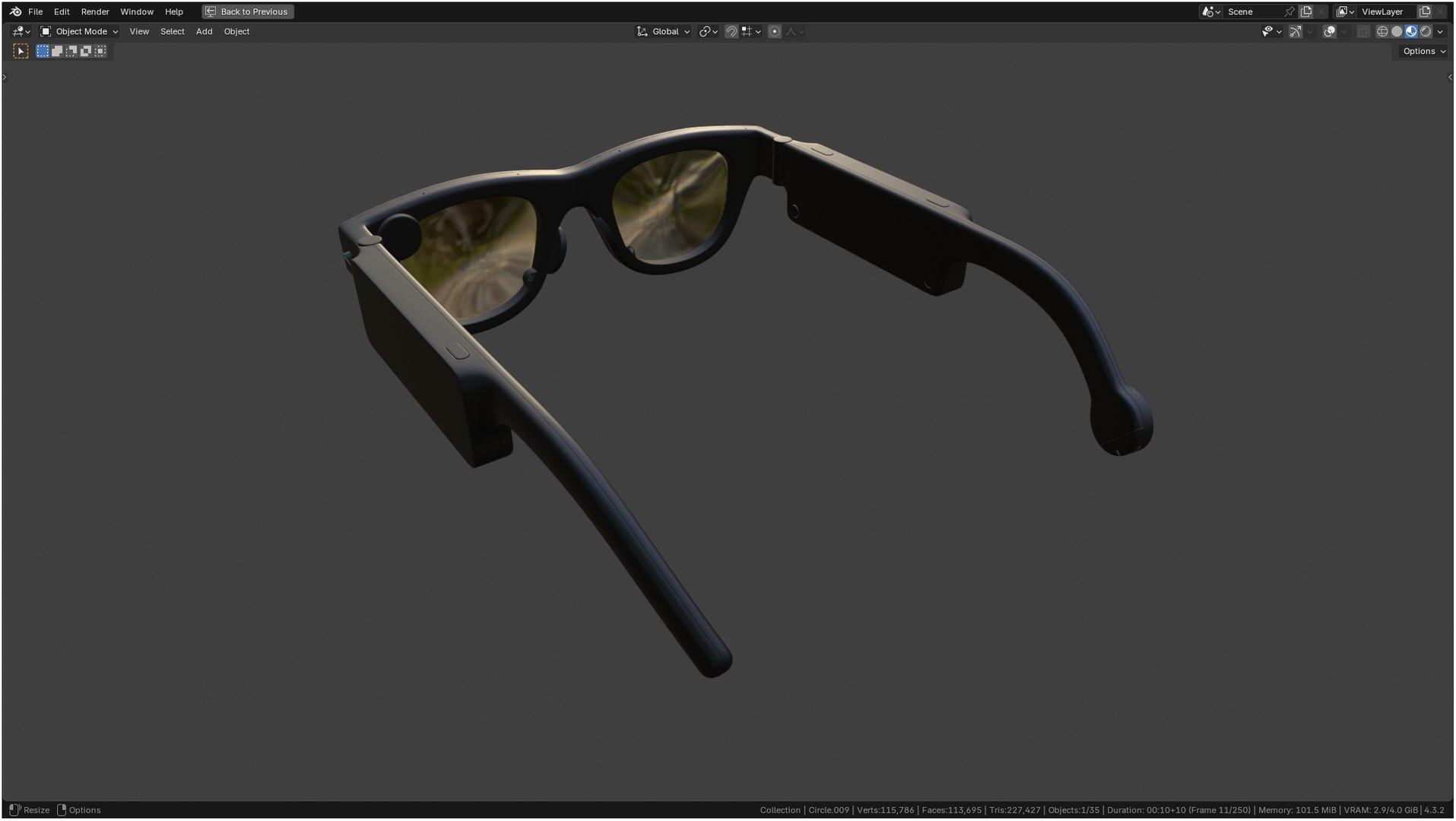 3D Aria Gen 2 Smart Glasses model https://p.turbosquid.com/ts-thumb/qO/WAinvp/2K/screenshot20250312150926/png/1741771657/1920x1080/fit_q87/d8678f1c0cbcd727385a6a19ba7786142e012984/screenshot20250312150926.jpg