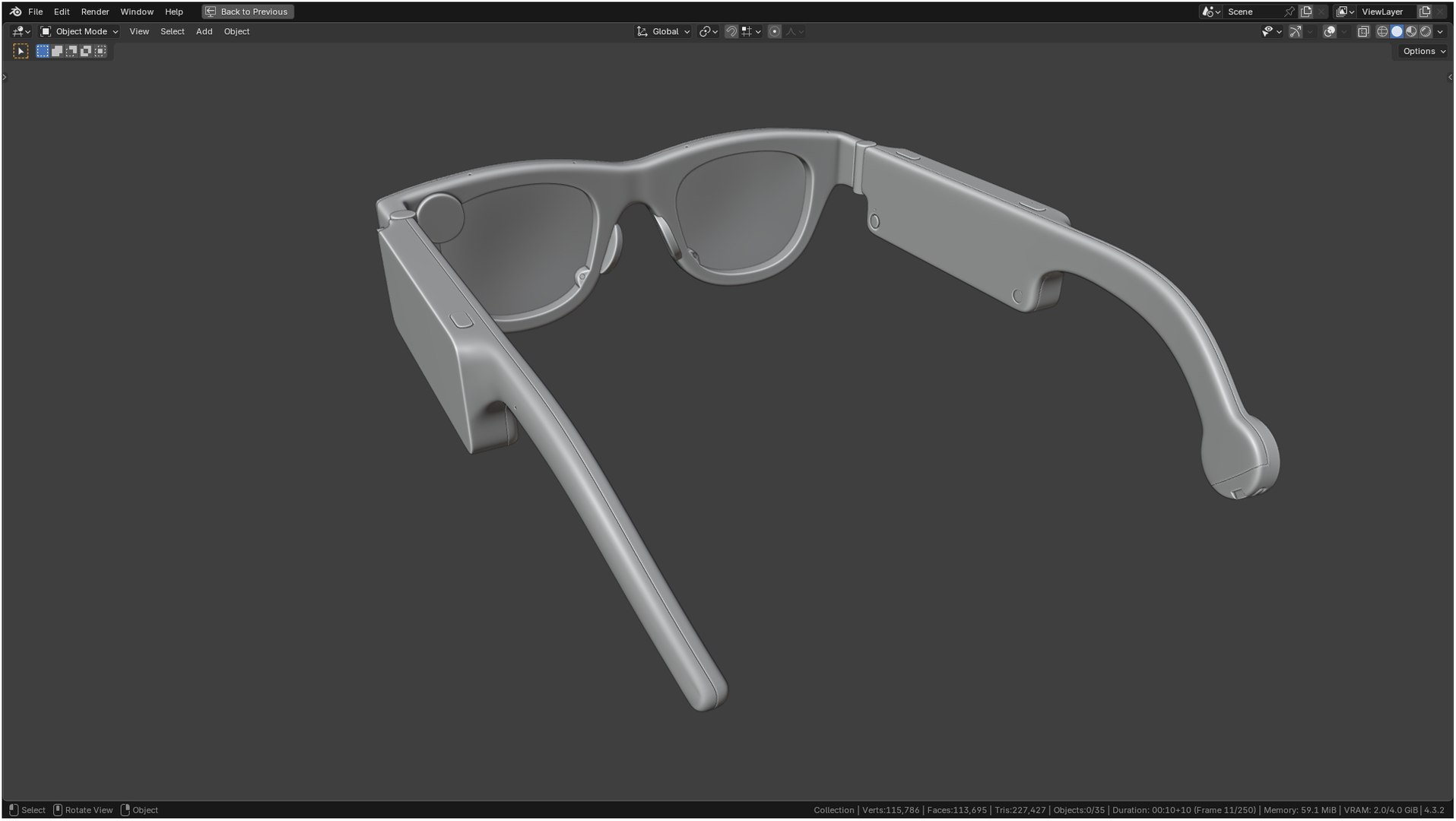 3D Aria Gen 2 Smart Glasses model https://p.turbosquid.com/ts-thumb/qO/WAinvp/Ut/screenshot20250312150427/png/1741771611/1920x1080/fit_q87/83b91c75a69631a496bc888ebf77166e7189d745/screenshot20250312150427.jpg