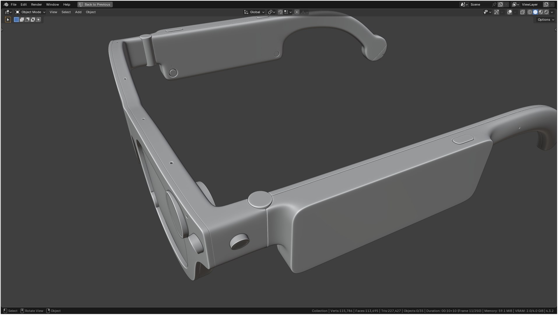 3D Aria Gen 2 Smart Glasses model https://p.turbosquid.com/ts-thumb/qO/WAinvp/VI/screenshot20250312150504/png/1741771618/1920x1080/fit_q87/d6484036d4acee6f3b09f3e5985ebb357fb7b3b6/screenshot20250312150504.jpg