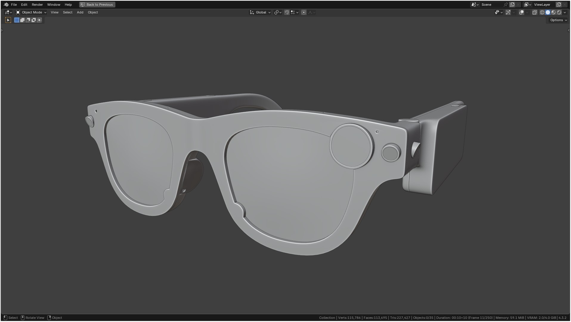 3D Aria Gen 2 Smart Glasses model https://p.turbosquid.com/ts-thumb/qO/WAinvp/eA/screenshot20250312150513/png/1741771620/1920x1080/fit_q87/a43a9f873a25bc58d1738f404cae90ca4f40e524/screenshot20250312150513.jpg
