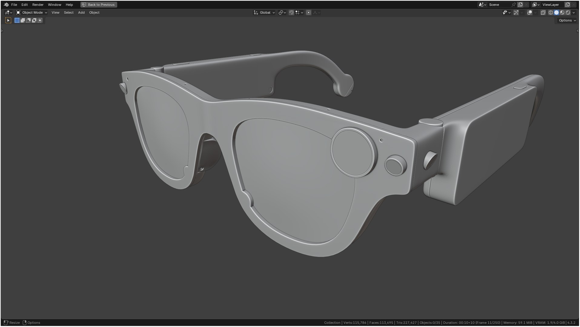 3D Aria Gen 2 Smart Glasses model https://p.turbosquid.com/ts-thumb/qO/WAinvp/is/screenshot20250312145841/png/1741771607/1920x1080/fit_q87/c06c905b83c9c8c7e7fdc4a4e022ca6c212f2bc0/screenshot20250312145841.jpg