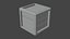 3D model crate