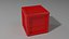 3D model crate