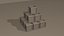 3D model crate