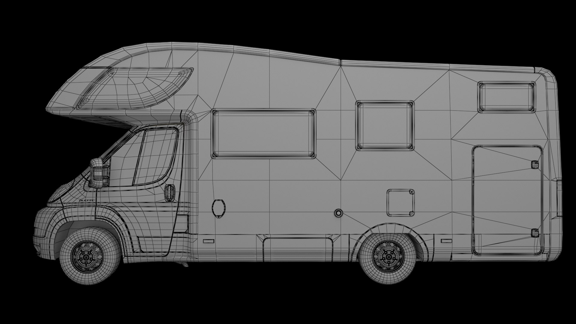 Campervan 3D Model - TurboSquid 2038205