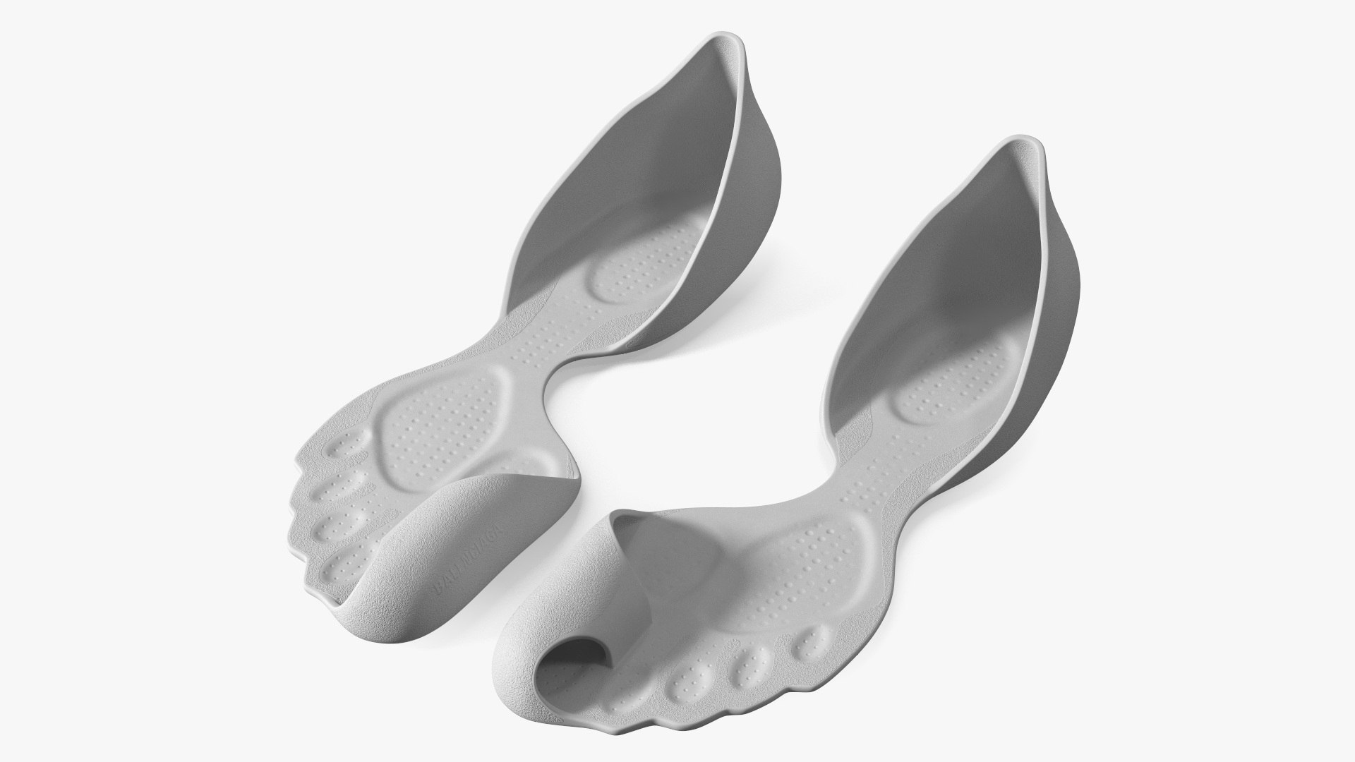 Balenciaga Barefoot Zero Shoes Model TurboSquid 2357127