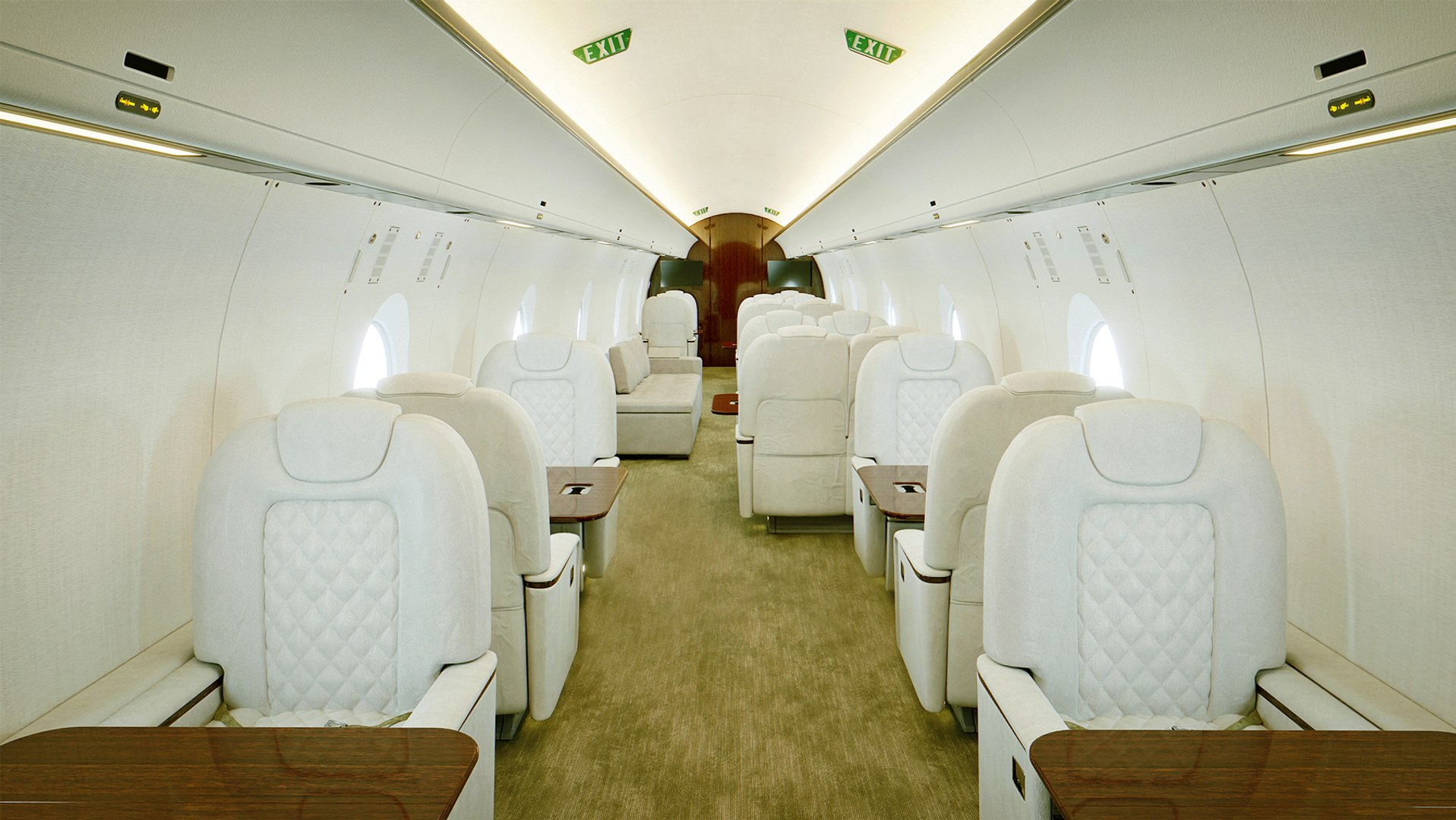 Jet Interior 3D Model - TurboSquid 1787374