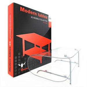 modern table 3d max