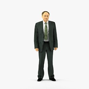 scanned realistic human 3D