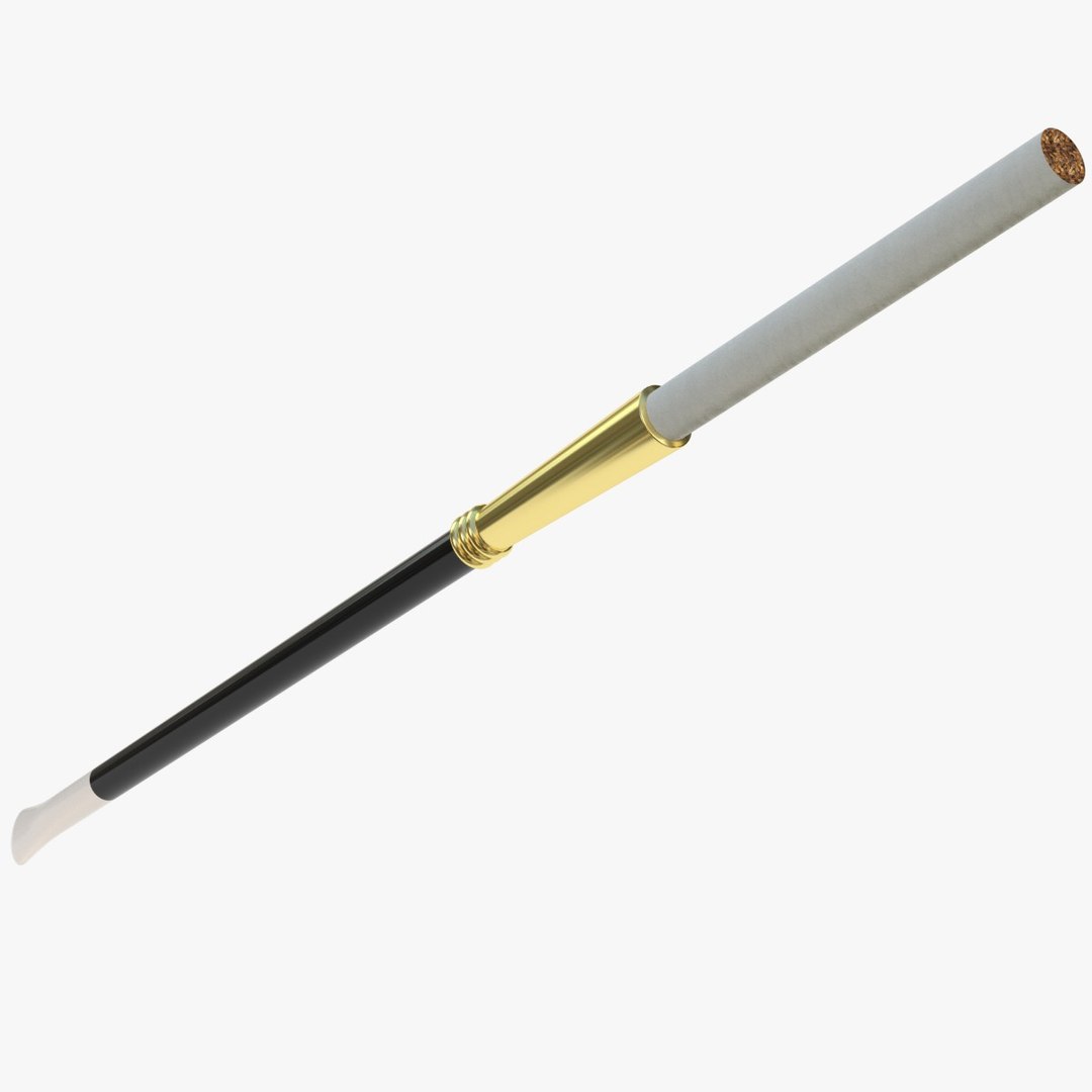 old vintage cigarette holder Vintage Cigarette Holder Stock Photo