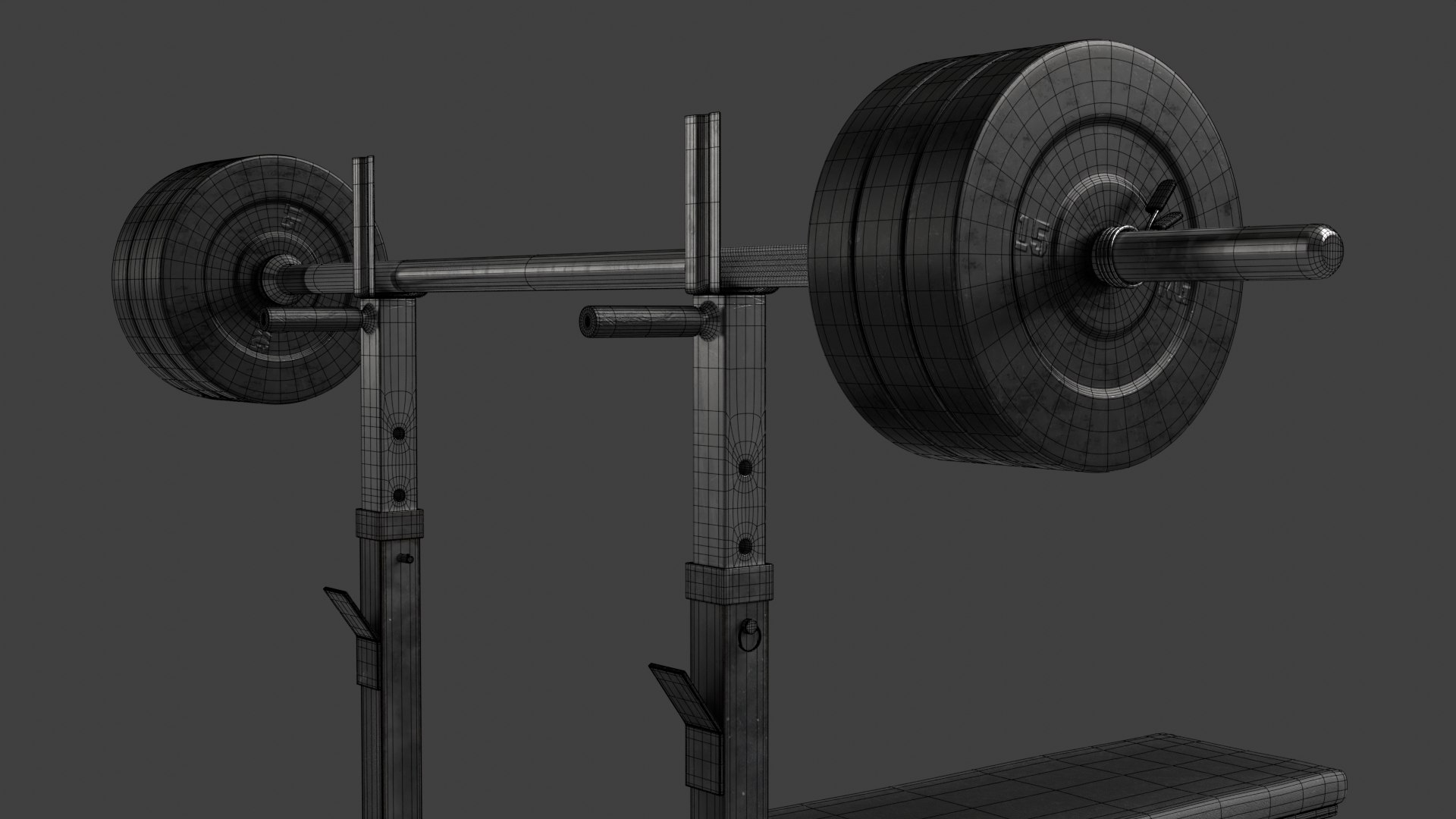 Barbell with Bench 3D model https://p.turbosquid.com/ts-thumb/qO/ptB2Hr/BY/wire_0008/jpg/1654774602/1920x1080/fit_q87/63df1ee85cb81c68268eb5046e63c23bca0c9fce/wire_0008.jpg