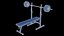 Barre avec banc