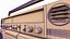 old boombox cassette tape model