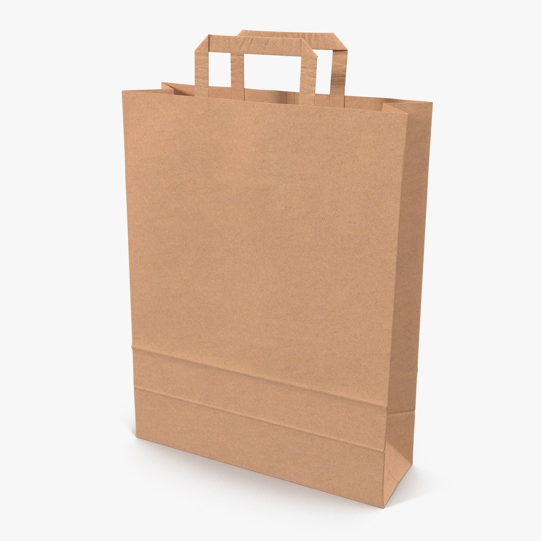 Paper Bag 3 3D model preview
