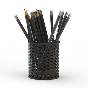 pencils cup 3ds