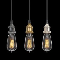 20th Century Factory Filament  Bare Bulb Pendant