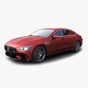 3D Mercedes-Benz AMG GT 63 4door Coupe model