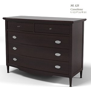 Galimberti Nino cassettone chest of drawers nl 125