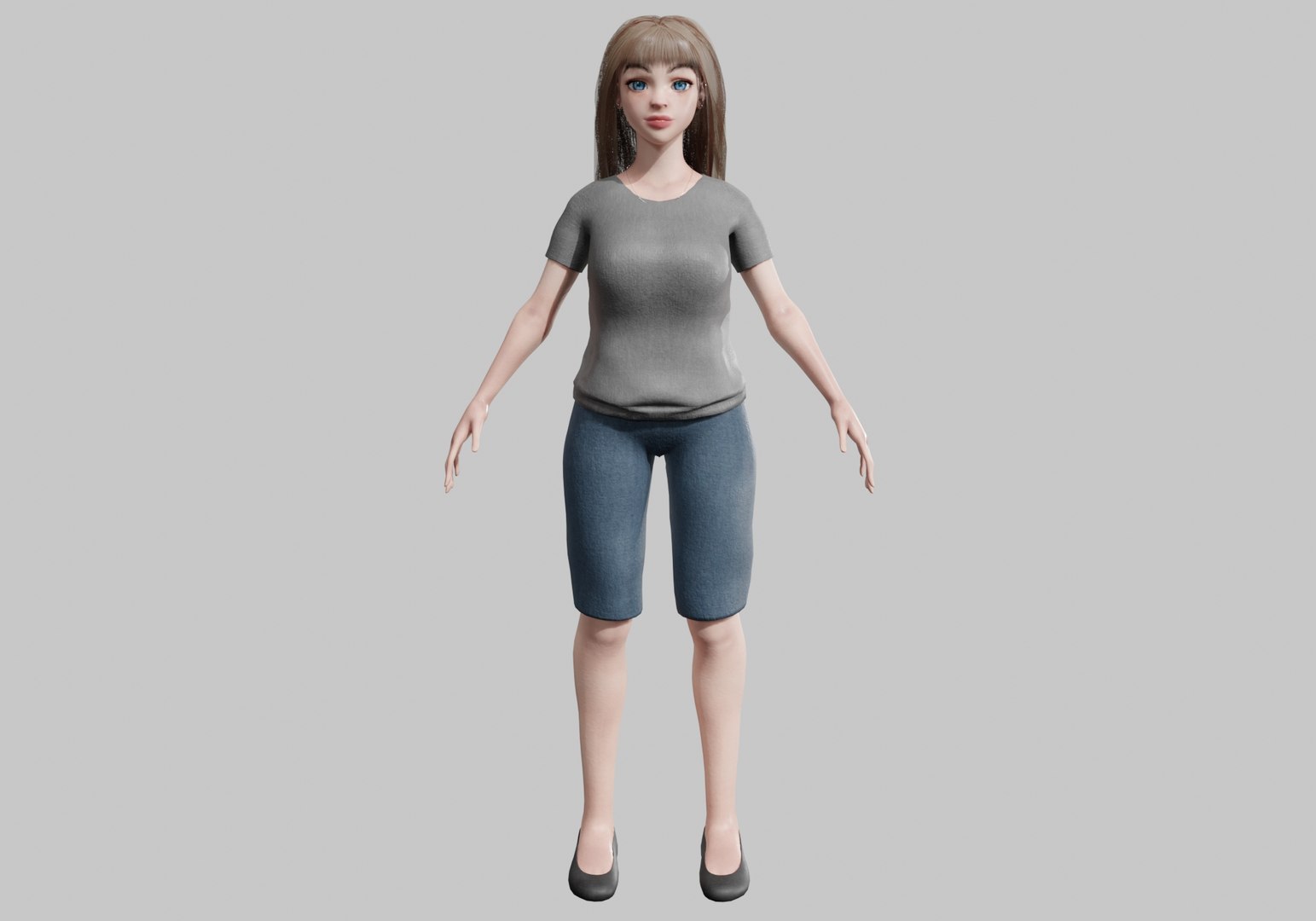 Basic Classic Woman V31389 Model - TurboSquid 2282122