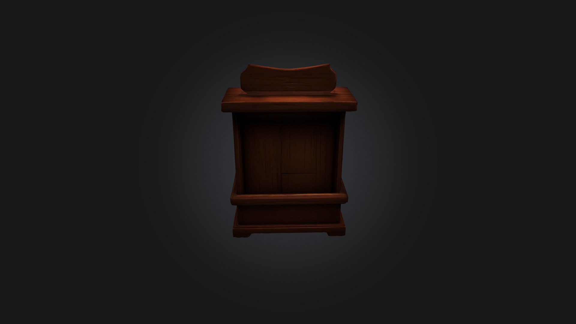 Cartoon Potion Cabinet - TurboSquid 2291998