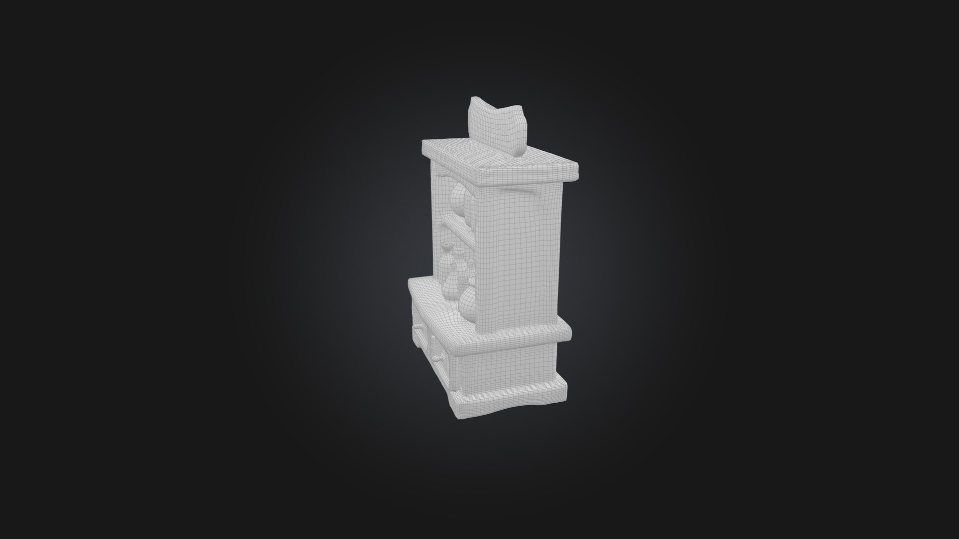 Cartoon Potion Cabinet 3D - TurboSquid 2291998