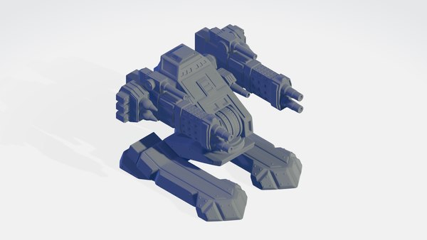 Gun turret 3D - TurboSquid 1671374