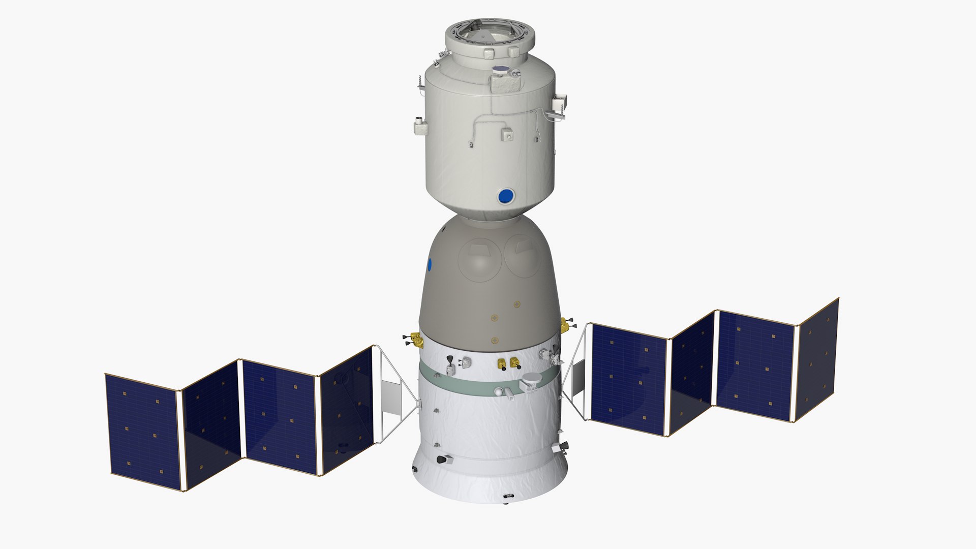 Chinese Space Station Tiangong 3D model https://p.turbosquid.com/ts-thumb/qP/DLAi6t/W8/shenzhou04_0048/png/1642347873/1920x1080/fit_q87/436f2c091d341e4519fc8b1f19438311395495c3/shenzhou04_0048.jpg
