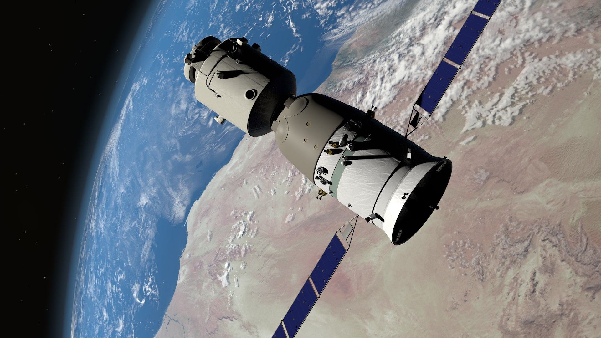 Chinese Space Station Tiangong 3D model https://p.turbosquid.com/ts-thumb/qP/DLAi6t/mC/shenzhou11_088/png/1642347876/1920x1080/fit_q87/4fa2783af3ed0134664407c386310b17bf56c021/shenzhou11_088.jpg