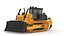 3D model Generic Bulldozer 03
