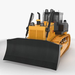 3D model Generic Bulldozer 03