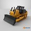 3D model Generic Bulldozer 03