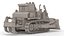 3D model Generic Bulldozer 03