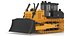 3D model Generic Bulldozer 03
