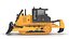 3D model Generic Bulldozer 03