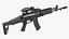 Broń palna Kałasznikow AK-12 2023 z optyką
