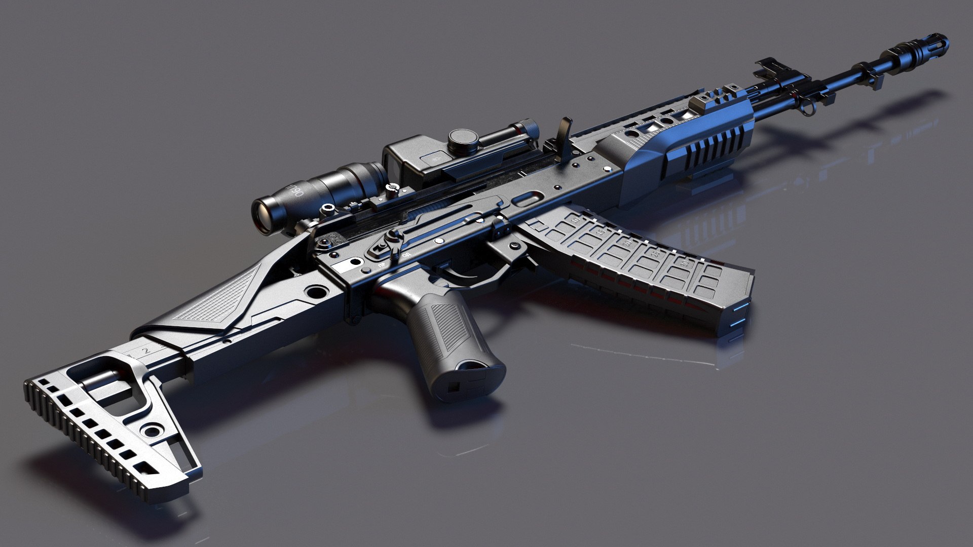 3D Kalashnikov Firearm AK-12 2023 with Optics https://p.turbosquid.com/ts-thumb/qP/Ejofyv/t2/kalashnikovfirearmak122023withoptics3dsmodel008/jpg/1695689725/1920x1080/fit_q87/a8ad7e3ed5a4776d389231fbc01da336ca7d823a/kalashnikovfirearmak122023withoptics3dsmodel008.jpg