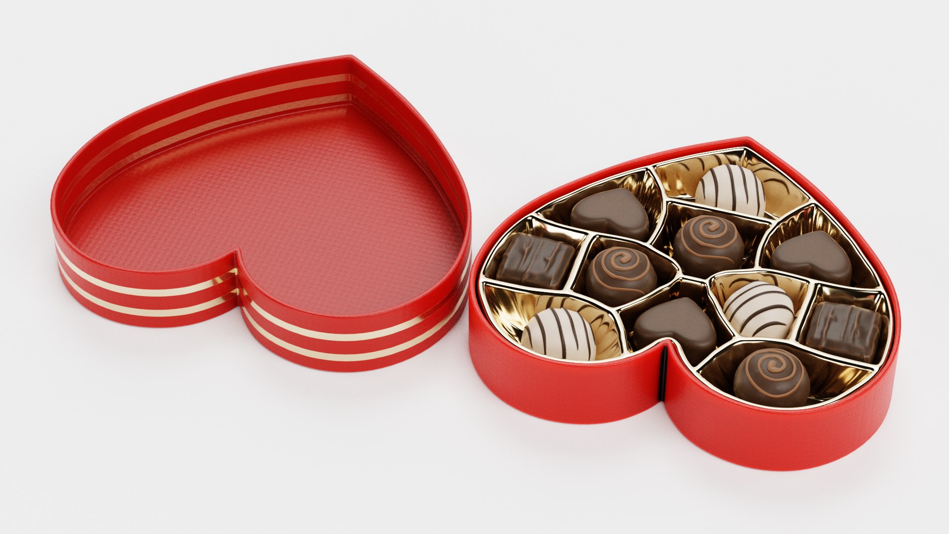 Chocolate Box 3D Model - TurboSquid 1558818