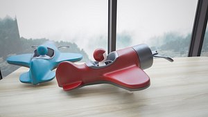 3D model Toy plane