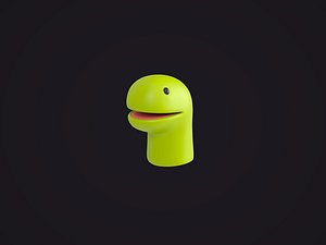 Green Hand Puppet