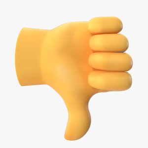 Thumbs Down Gesture Emoji
